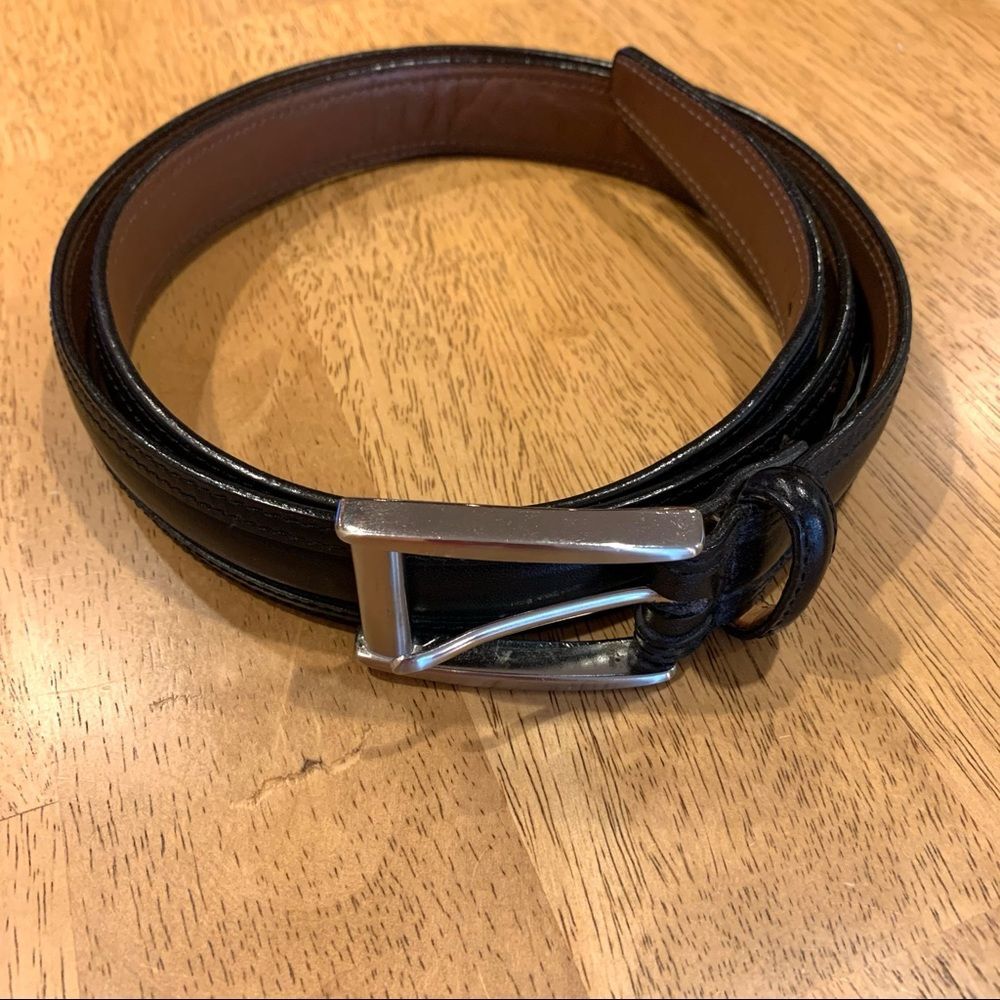 Brighton‎ Black Leather Belt 44